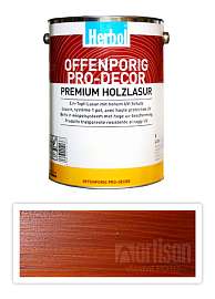HERBOL Offenporig Pro Decor - univerzální lazura na dřevo 5 l Mahagon 8407