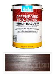 HERBOL Offenporig Pro Decor - univerzální lazura na dřevo 5 l Kaštan 8408