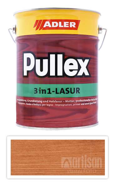 ADLER Pullex 3in1 Lasur - tenkovrstvá impregnační lazura 5 l Borovice 4435050046