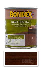 BONDEX Deck Protect - ochranný syntetický olej na dřevo v exteriéru 0.75 l Palisandr