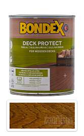 BONDEX Deck Protect - ochranný syntetický olej na dřevo v exteriéru 0.75 l Teak