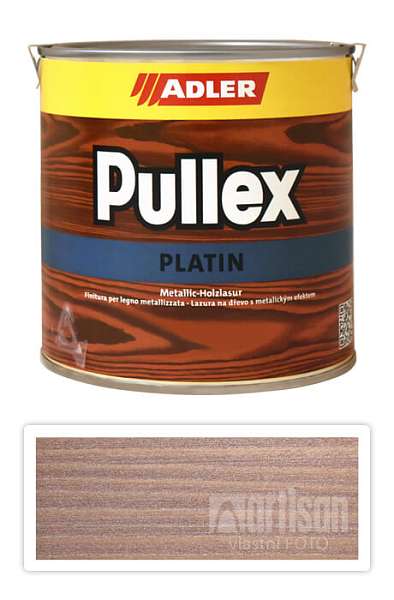 ADLER Pullex Platin - lazura na dřevo pro exteriér 0.75 l Karneolrot