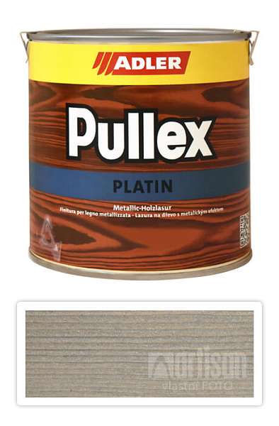 ADLER Pullex Platin - lazura na dřevo pro exteriér 0.75 l Quarzgrau