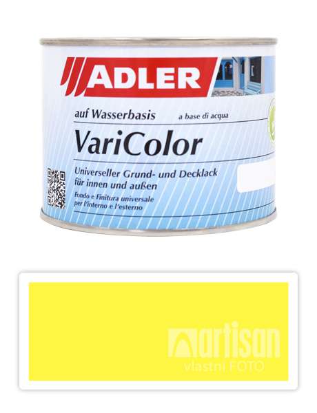 ADLER Varicolor - vodou ředitelná krycí barva univerzál 0.375 l Schwefelgelb / Sírově žlutá RAL 1016