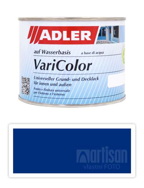 ADLER Varicolor - vodou ředitelná krycí barva univerzál 0.375 l Signalblau / Signální modrá RAL 5005