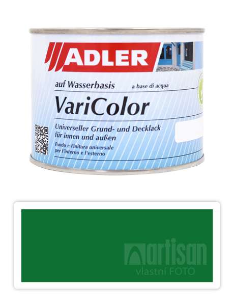 ADLER Varicolor - vodou ředitelná krycí barva univerzál 0.375 l Türkisgrün / Tyrkysová zelená RAL 6016