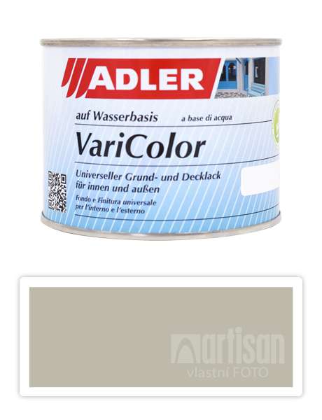 ADLER Varicolor - vodou ředitelná krycí barva univerzál 0.375 l Kieselgrau / Štěrková šedá RAL 7032