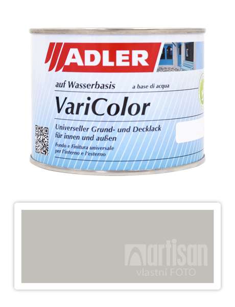 ADLER Varicolor - vodou ředitelná krycí barva univerzál 0.375 l Seidengrau / Hedvábná šedá RAL 7044