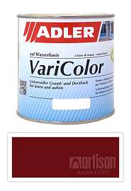 ADLER Varicolor - vodou ředitelná krycí barva univerzál 0.75 l Purpurrot / Purpurově červená RAL 3004