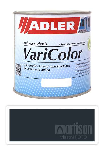 ADLER Varicolor - vodou ředitelná krycí barva univerzál 0.75 l Anthrazitgrau / Antracitově šedá RAL 7016