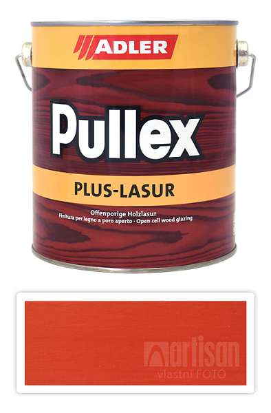 ADLER Pullex Plus Lasur - lazura na ochranu dřeva v exteriéru 2.5 l Chilli LW 07/1
