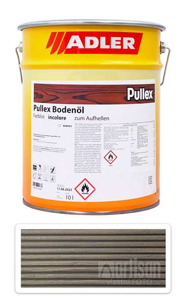 ADLER Pullex Bodenöl - terasový olej 10 l Šedý