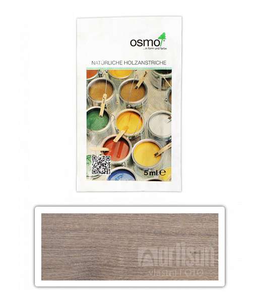OSMO Top olej na nábytek a kuchyňské desky 0.005 l Bílá 3037 vzorek
