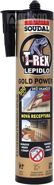 SOUDAL T-REX GOLD POWER - lepidlo 290ml