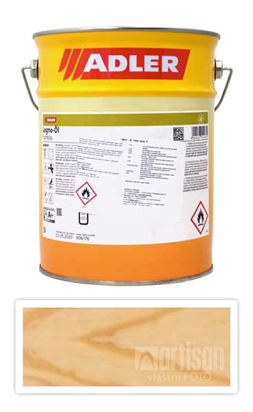 ADLER Legno Öl - univerzální rychleschnoucí olej na dřevo pro interiéry 5 l Bezbarvý 50880