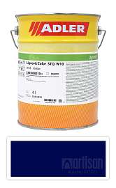 ADLER Lignovit Color - vodou ředitelná krycí barva 4 l Nachtblau / Noční modrá RAL 5022