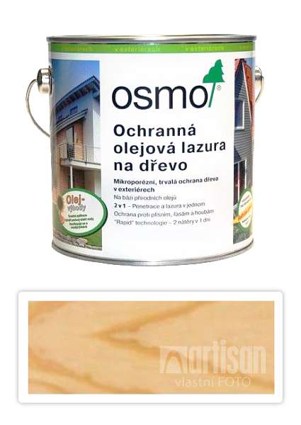 OSMO Ochranná olejová lazura 2.5 l Bezbarvá matná 701