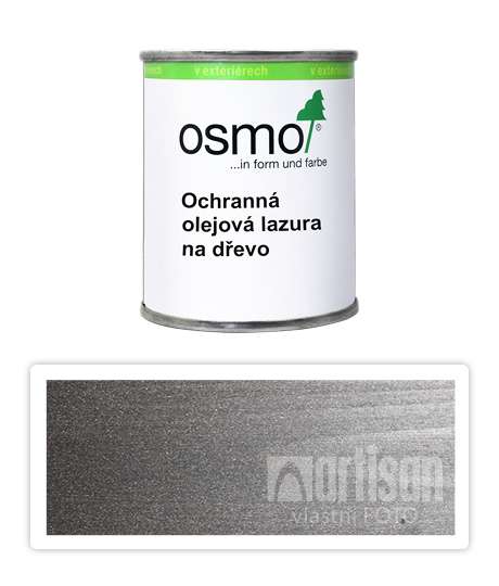 OSMO Ochranná olejová lazura Efekt 0.125 l Onyx stříbrný 1143