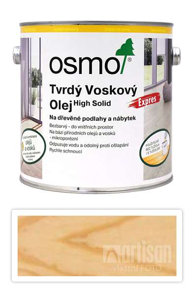 OSMO Tvrdý voskový olej EXPRES 2.5 l Mat 3362