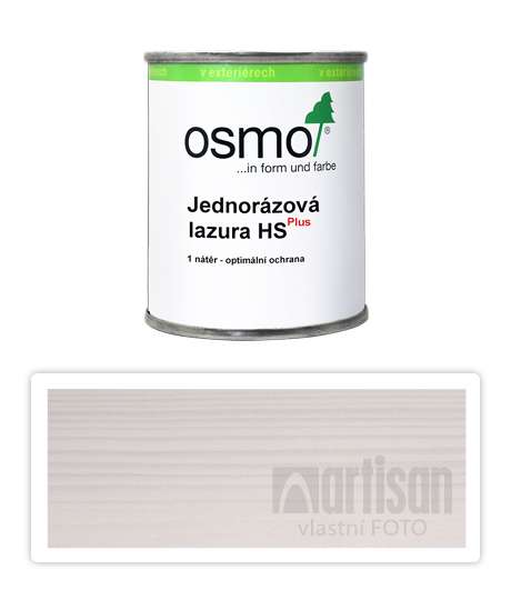 OSMO Jednorázová lazura HS 0.125 l Smrk bílý 9211