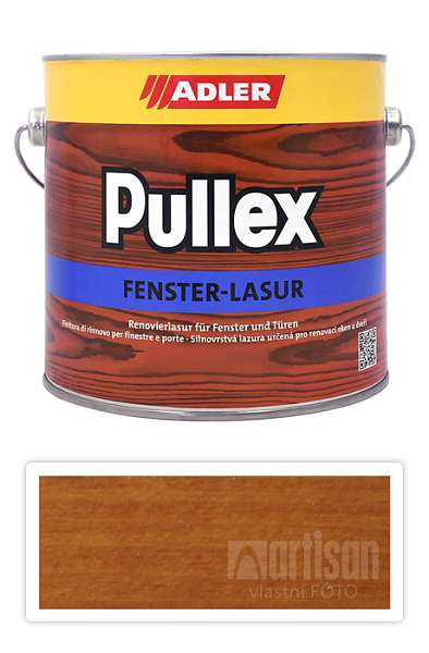 ADLER Pullex Fenster Lasur - renovační lazura na okna a dveře 2.5 l Modřín LW 01/3