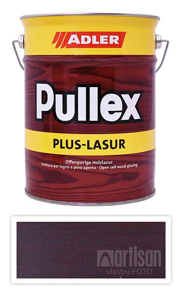 ADLER Pullex Plus Lasur - lazura na ochranu dřeva v exteriéru 4.5 l Afzelia 50422