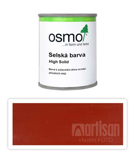 OSMO Selská barva 0.125 l Nordicky červená 2308