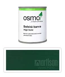 OSMO Selská barva 0.125 l Jedlově zelená 2404