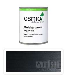 OSMO Selská barva 0.125 l Černošedá 2703