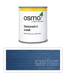 OSMO Dekorační vosk intenzivní odstíny 0.125 l Modrý 3125