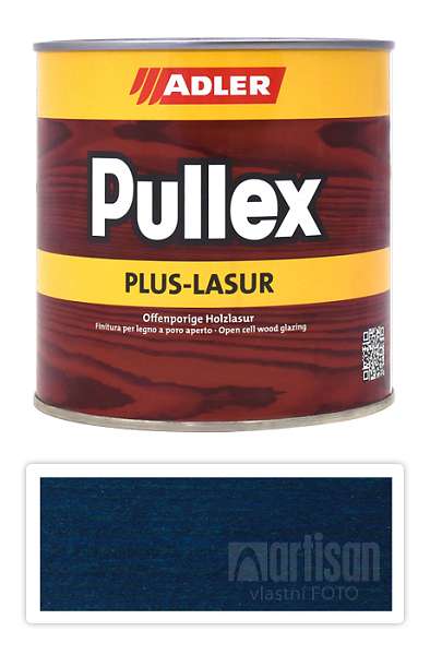 ADLER Pullex Plus Lasur - lazura na ochranu dřeva v exteriéru 0.75 l Blauer Morpho ST 07/1