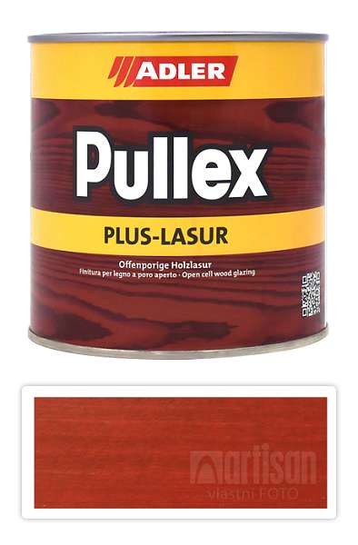 ADLER Pullex Plus Lasur - lazura na ochranu dřeva v exteriéru 0.75 l Feuerdrache LW 03/1