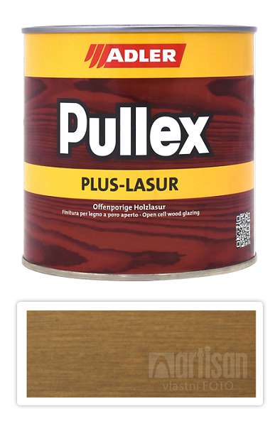 ADLER Pullex Plus Lasur - lazura na ochranu dřeva v exteriéru 0.75 l Kopfnuss LW 04/3