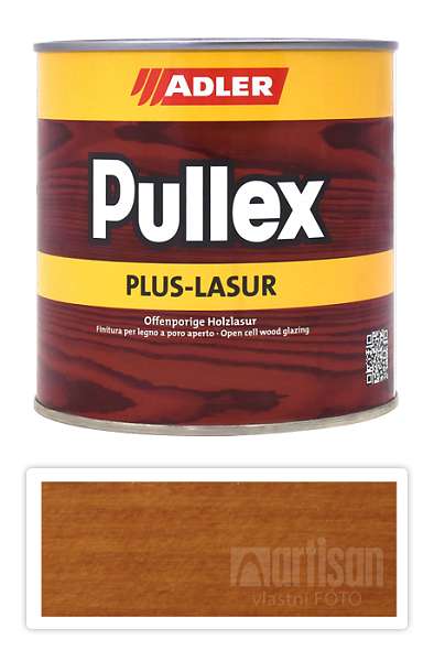 ADLER Pullex Plus Lasur - lazura na ochranu dřeva v exteriéru 0.75 l Modřín LW 01/3