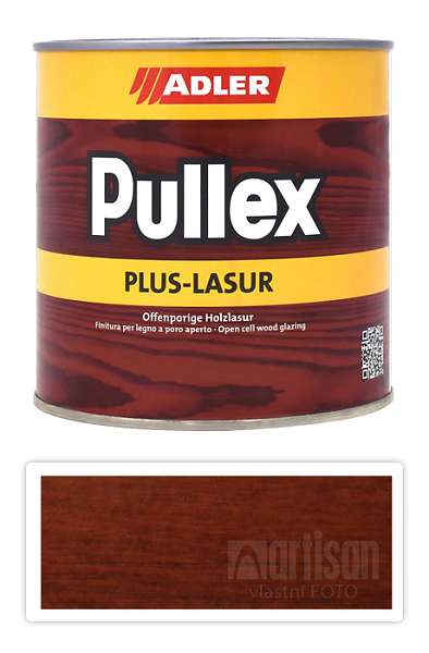 ADLER Pullex Plus Lasur - lazura na ochranu dřeva v exteriéru 0.75 l Teak LW 01/5