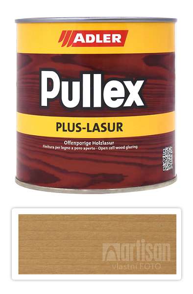 ADLER Pullex Plus Lasur - lazura na ochranu dřeva v exteriéru 0.75 l Uhura ST 04/3