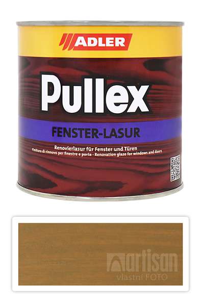 ADLER Pullex Fenster Lasur - renovační lazura na okna a dveře 0.75 l Hexenbesen LW 04/2