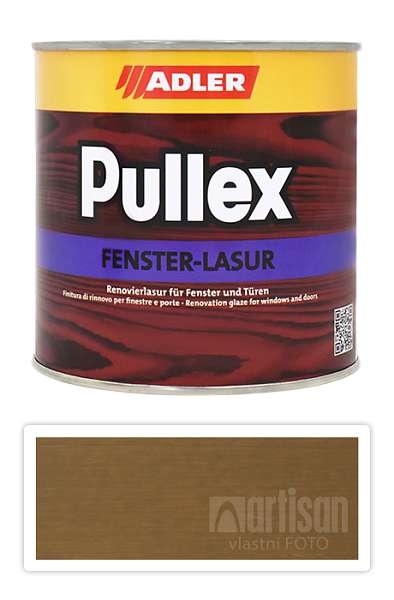 ADLER Pullex Fenster Lasur - renovační lazura na okna a dveře 0.75 l Landstreicher LW 08/5