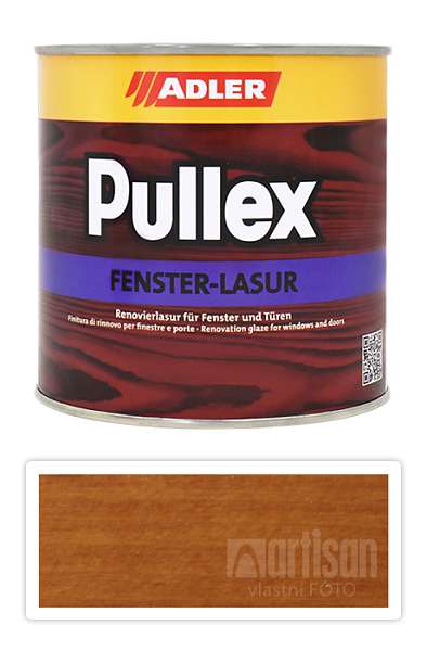 ADLER Pullex Fenster Lasur - renovační lazura na okna a dveře 0.75 l Modřín LW 01/3