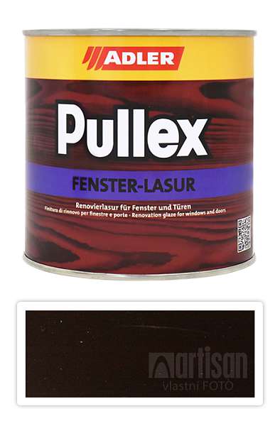 ADLER Pullex Fenster Lasur - renovační lazura na okna a dveře 0.75 l Rumkugel LW 04/5