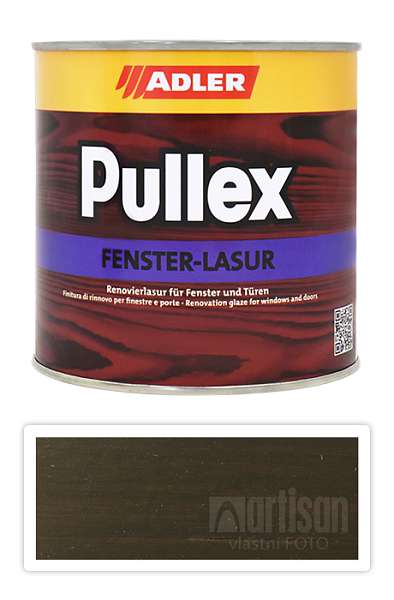 ADLER Pullex Fenster Lasur - renovační lazura na okna a dveře 0.75 l Steppe LW 05/3