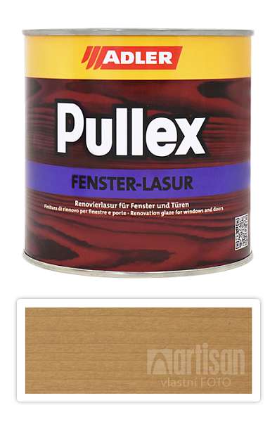 ADLER Pullex Fenster Lasur - renovační lazura na okna a dveře 0.75 l Uhura ST 04/3