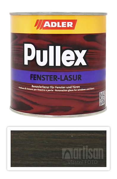 ADLER Pullex Fenster Lasur - renovační lazura na okna a dveře 0.75 l Urgestein LW 05/5