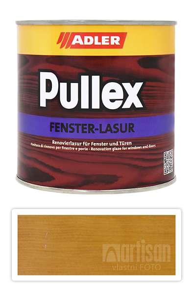ADLER Pullex Fenster Lasur - renovační lazura na okna a dveře 0.75 l Vrba 50316