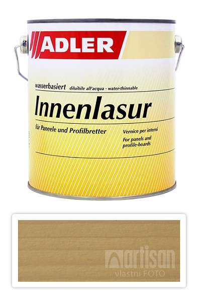 ADLER Innenlasur UV 100 - přírodní lazura na dřevo pro interiéry 2.5 l Campagne ST 14/4