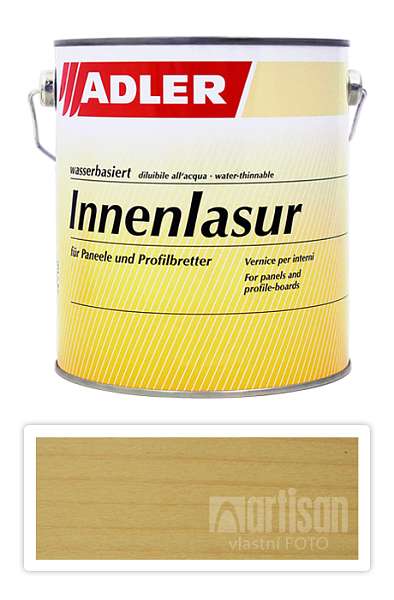 ADLER Innenlasur UV 100 - přírodní lazura na dřevo pro interiéry 2.5 l Honigbad ST 13/1