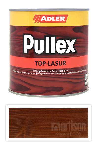 ADLER Pullex Top Lasur - tenkovrstvá lazura pro exteriéry 0.75 l Teak