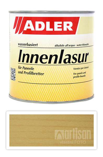 ADLER Innenlasur UV 100 - přírodní lazura na dřevo pro interiéry 0.75 l Honigbad ST 13/1