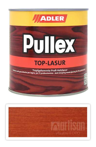 ADLER Pullex Top Lasur - tenkovrstvá lazura pro exteriéry 0.75 l Mahagon LW 02/1