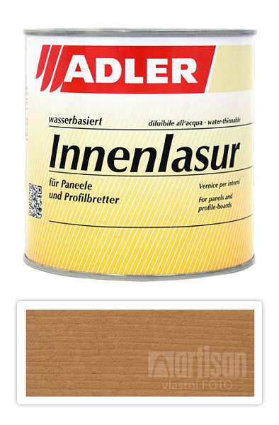 ADLER Innenlasur UV 100 - přírodní lazura na dřevo pro interiéry 0.75 l Wustenfuchs ST 06/4